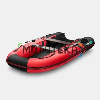 Лодка ПВХ GLADIATOR (Гладиатор) E 350 S красный/чёрный (Спб)