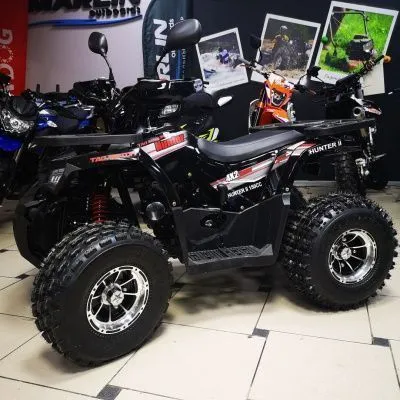 Квадроцикл подростковый Zuumav (Зуумав) HUNTER 150 белый (машинокомплект)