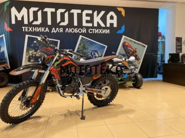 Мотоцикл кроссовый / эндуро FXMOTO (ФХМото) YZ - 250 чёрный | Мототека