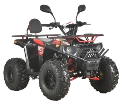 Квадроцикл детский ATV BULLY 125 красный/чёрный (машинокомплект)