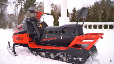 Снегоход Бурлак Беркут CS 20 л.с.. склизовая подвеска (машинокомплект)
