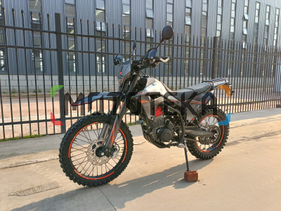 Мотоцикл кроссовый / эндуро Regulmoto (Регулмото) CR - X PRO оранжевый/серый с ПТС