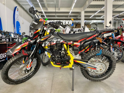 Мотоцикл кроссовый / эндуро BSE (БСЕ) Z3 V 21/18 Yellow Twist (015)