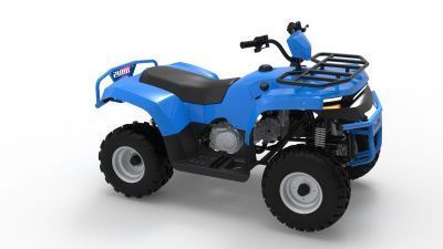 Квадроцикл IRBIS (Ирбис) ATV 250 LUX 2024 синий с ПСМ