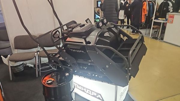 Мотобуксировщик Тофалар ТУНДРА Толкач 600, 20 л.с., с реверсом, с электростартером, с подогревом, катковая | Мототека