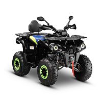 Квадроцикл GLADIATOR (Гладиатор) F200 LUX чёрный с ПСМ