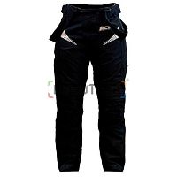 Мотобрюки MCP женские текстильные Everglade черно-темно-серый L