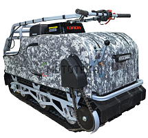 Мотобуксировщик - мотособака KOiRA (Койра) Богатырь 20 ЕR. ДВС 20 л/с с электростартером. Реверс-редуктор