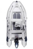 Лодка РИБ (RIB) Admiral (Адмирал) 410 с консолью - камуфляж (хаки зеленый)-черная