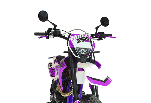 Мотоцикл кроссовый / эндуро Progasi (Прогаси) Super Max 250 RR Purple с ЭПТС | Мототека