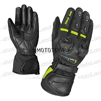 Перчатки мото HIZER (Хайзер) AT-4101 (L) (кожа/текстиль)