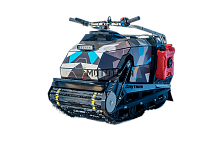 Мотобуксировщик Спутник PRO MAX стандарт 15 л.с.. катковая