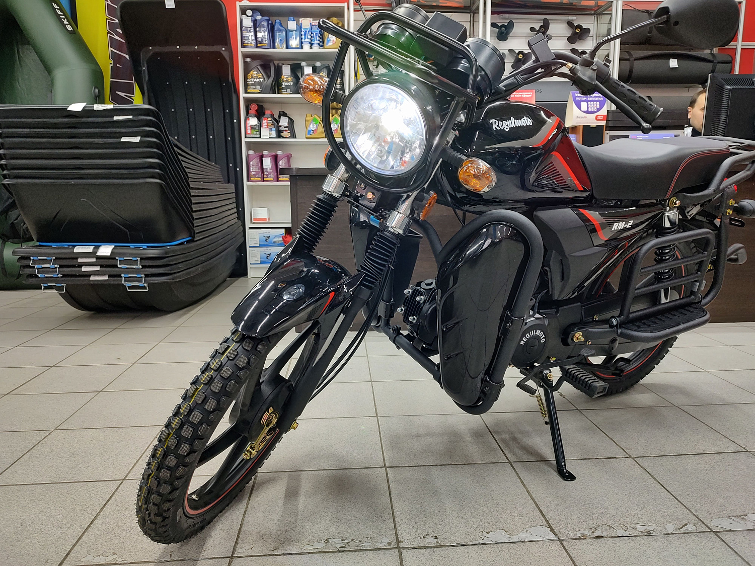 Сезон 2025! Мопед Regulmoto Alpha RM-2