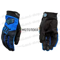 Перчатки мото FOX (Фокс) G 653 / BLUE №11 (S) мотокросс