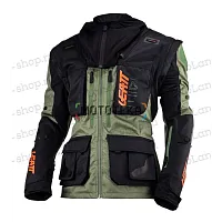 Куртка мото LEATT (Леат) №1 black (текстиль) (ХL)