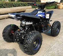 Квадроцикл детский Motax (Мотакс) GEKKON 90 (машинокомплект) чёрный/синий (машинокомплект)