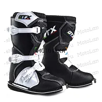 Мотоботы GTX MX (детские) №3 white/black (р. 31)