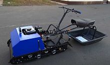 Мотобуксировщик с модулем тягач Лидер - 1S компактный 8,0+ л.с.