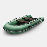 Лодка ПВХ РИБ (RIB) Gladiator (Гладиатор) 380 AL зелёный