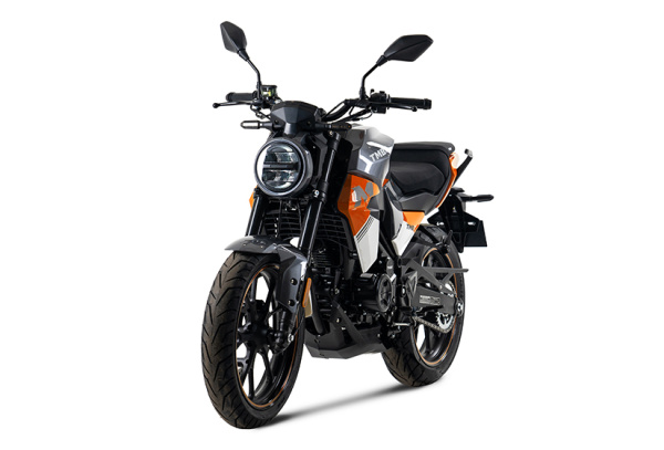 Мотоцикл дорожный TMBK MONTANA Grey/Orange с ПТС | Мототека