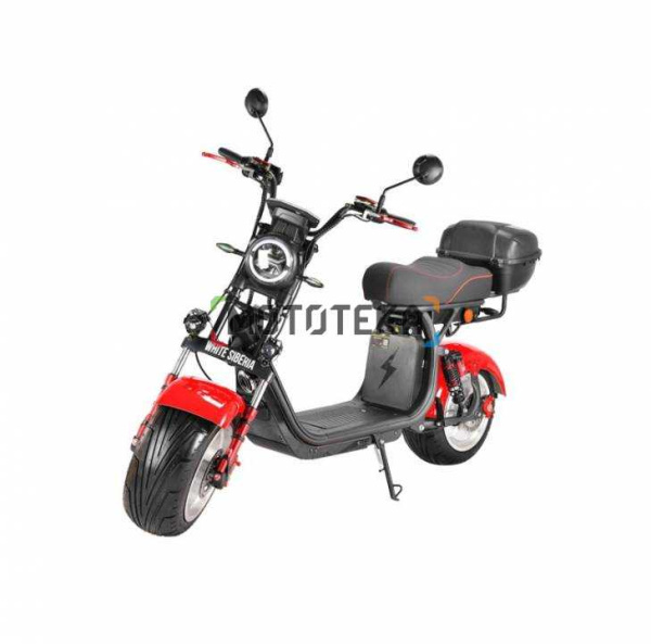 Электроскутер White Siberia (Белая Сибирь) PRO MAX 3950W RED
