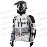 Куртка мотоциклетная (текстиль) GTX EJ-2405 LIGHT GREY (XL)