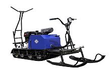 Мотобуксировщик с лыжным модулем Лидер - 3 - 3Т - 15АП (3 тележки) 15 л.с.. с реверсом. адаптивная подвеска