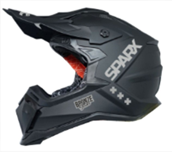 Шлем мото эндуро Sparx (Спаркс) Raptor (JH-601) чёрный матовый XL